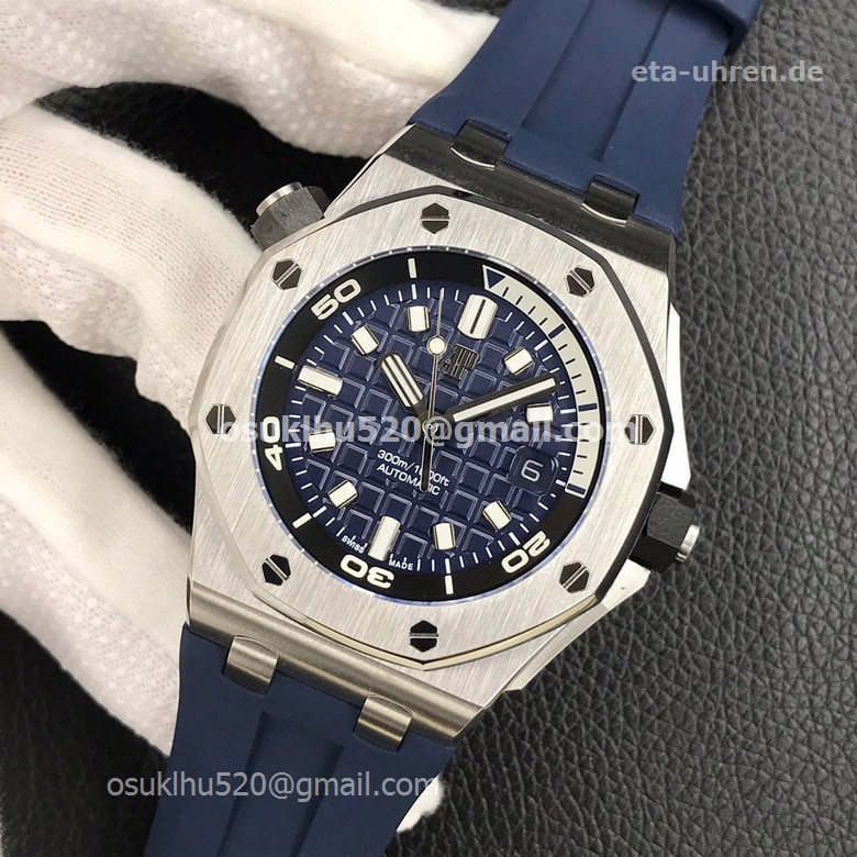 AP Royal Oak Offshore Diver 42mm 2021 Navy Blue Kautschukarmband