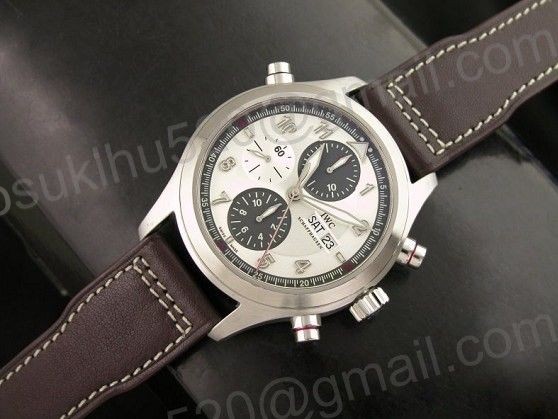 replica iwc watch spitfire 371806 doppel chrono wi
