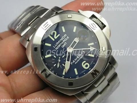 Panerai replica wasserdicht PAM252 NORTH POLE GMT