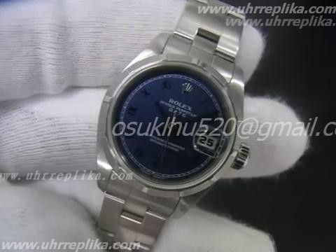 Rolex dayjust imitate blue dial roman marker