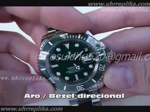 Rolex Submariner replica uhren Green
