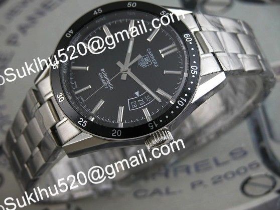 Tag Carrera Calibre 5 Automatic Big Datum ETA 2824 schwarz