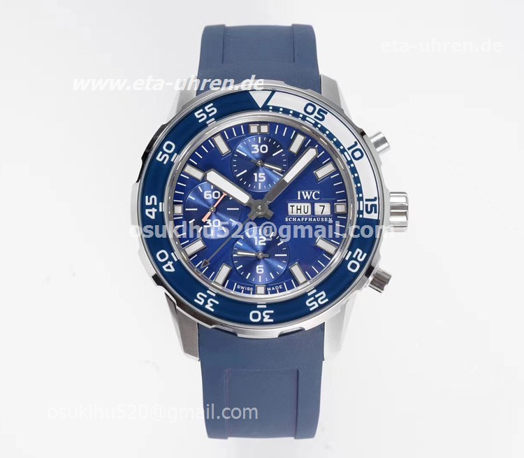 IWC Aquatimer Chronograph Cousteau Divers IW378201 Edelstahl Uhren  IWC Aquatimer Chronograph Cousteau Divers IW378201 Edelstahl Uhren