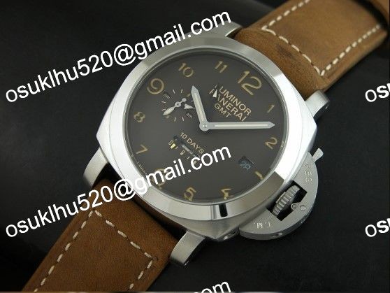 panerai pam 402 1950 10 days gmt brown dial