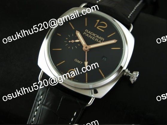 panerai pam421 Radiomir 3 Days GMT 47MM braun Lederarmband