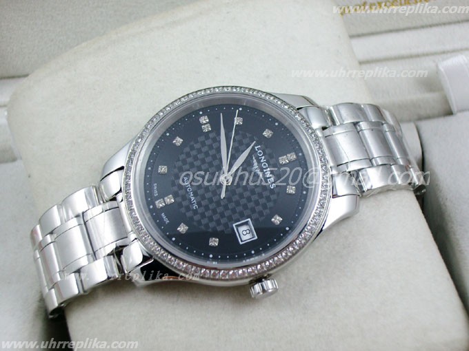 replica longines Master Collection men automatic schwarzes
