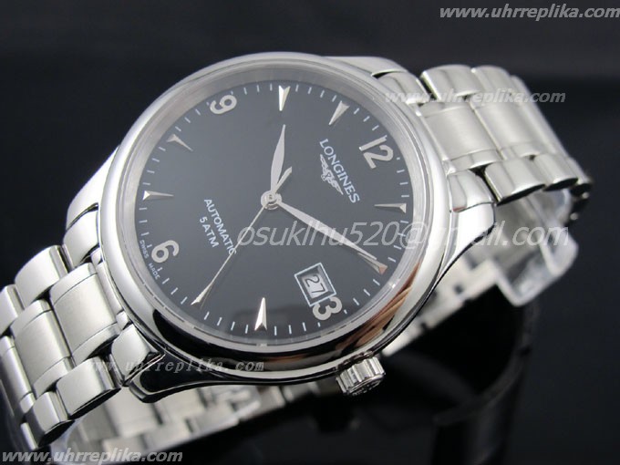 longines master collection automatic ATM men schwarzes