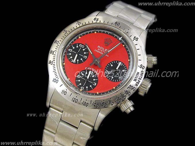 Rolex daytona Paul Newman replica urhen Red Schweiz