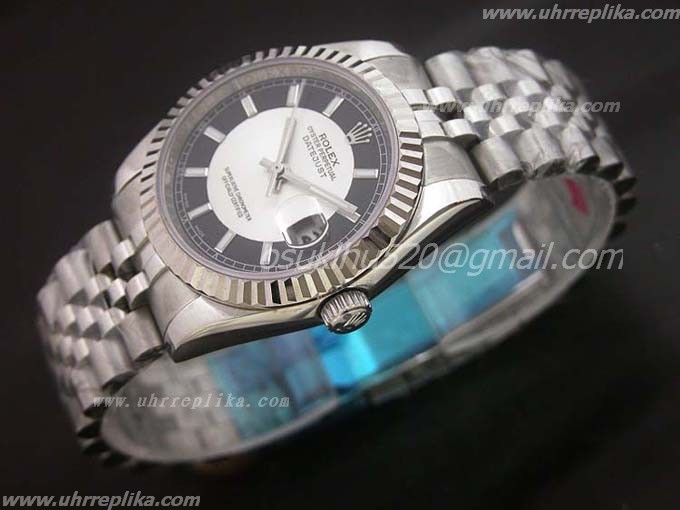 Rolex DateJust kopie uhr schweiz weiß 36mm herr