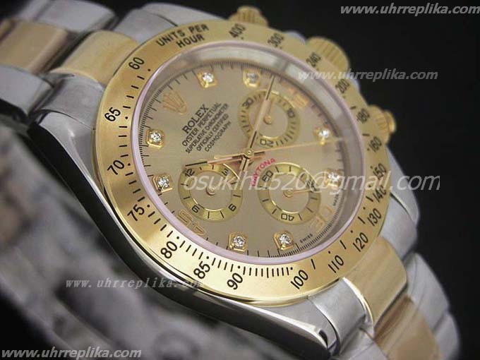 rolex daytona replica herrenuhr 116523-ChampagneDD
