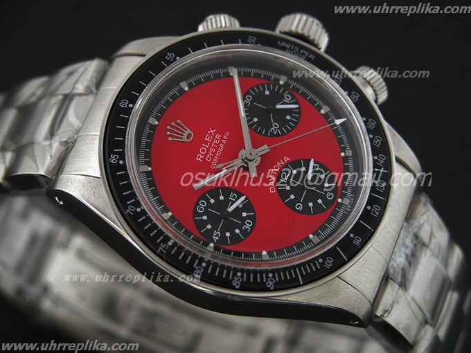 rolex Oyster Daytona Fälschung uhren red chronograph