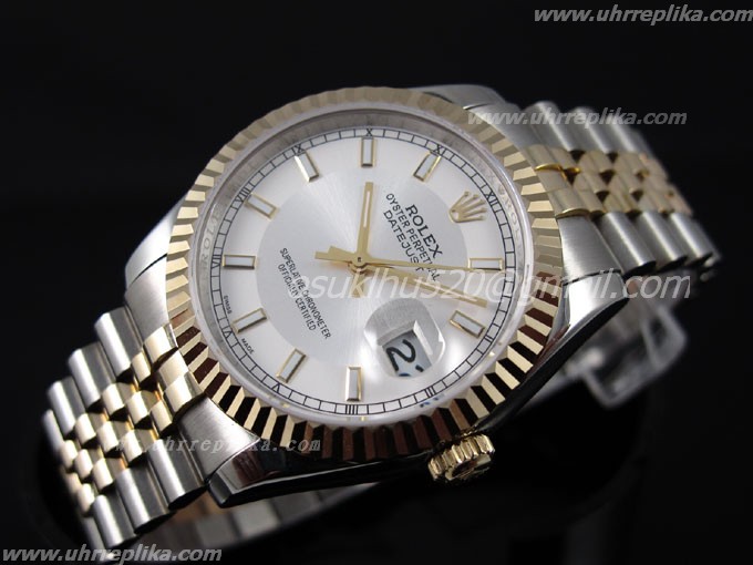 rolex Day-Date 2 36mm men automatic weiß 116264 imitat uhren