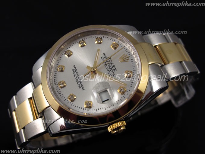 rolex replikate uhren day-Date 2 36mm men automatic silver 116264