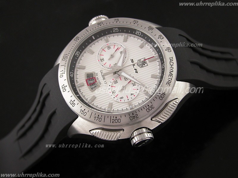 tag heuer slr replica for Mercedes-Benz Quarz Chronograph Weiss