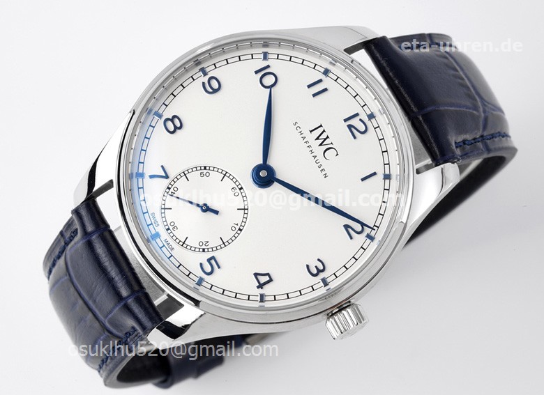 IWC Portugieser IW3583 40mm Automatic Weißes Zifferblatt
