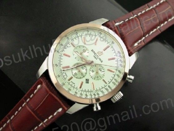 Breitling Transocean Chronograph 35MM TT Rosegold Japanische Quarz