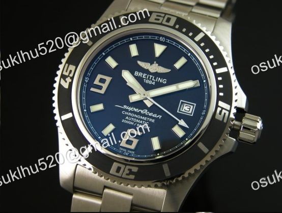 Breitling Superocean 44 Schweizer ETA 2824 Automatik Stahl Armband