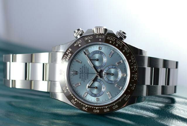 Rolex Daytona Ice Blue Diamonds Fläche Keramiklünette 2021 Upgrade