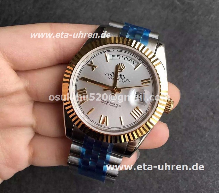 rolex Full Gold replica Stick Swiss ETA DayDate