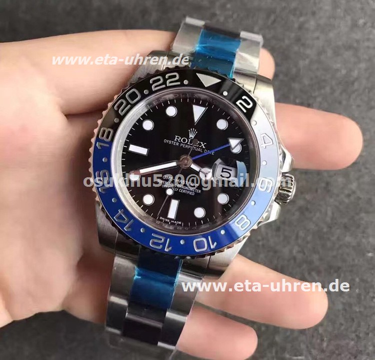 RÉPLICA DA ROLEX GMT ARO AZULVERMELHO