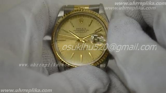 Rolex dayjust yellow gold