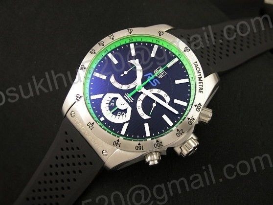 tag rs grand carrera grün innenlünette stahl/kautschuk os20 quartz