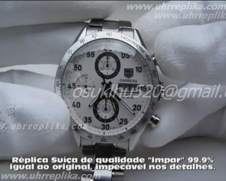 TAG replica UK HEUER CALIBRE 16 WHITE DIAL