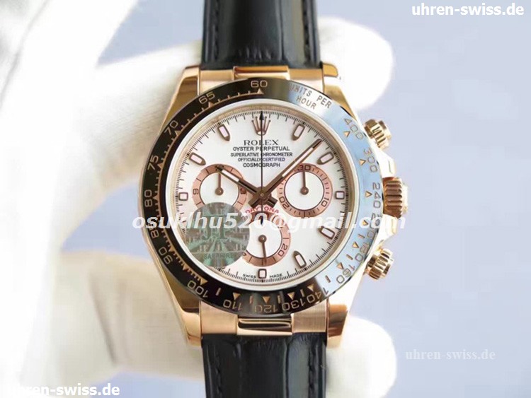 rolex Daytona replica116509 Steel Weiß