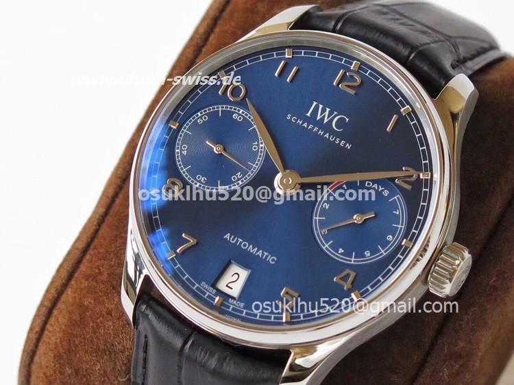 iwc portugieser replica automatic chrono silber