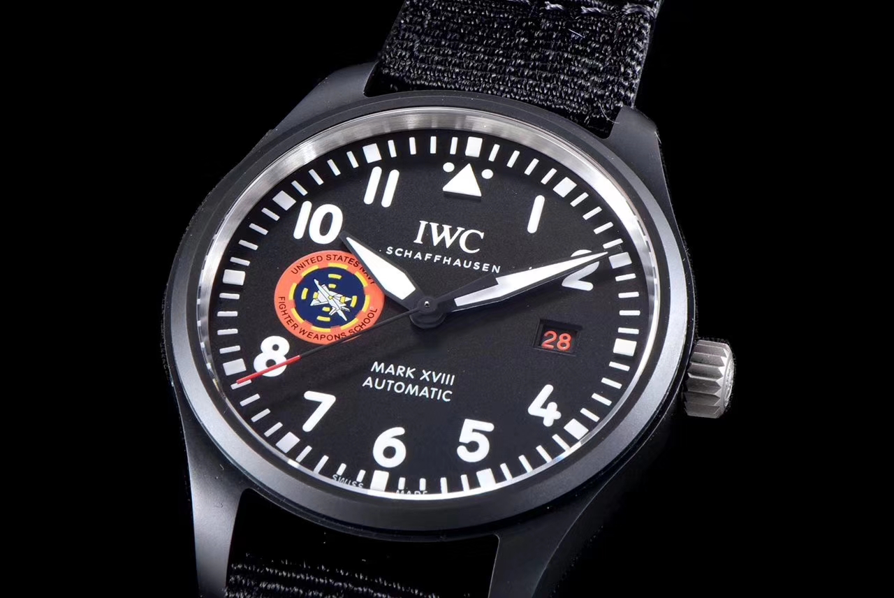 IWC Mark Xviii heritage 40mm Keramikgehäuse nato Armband IWC Mark Xviii heritage 40mm Keramikgehäuse nato Armband