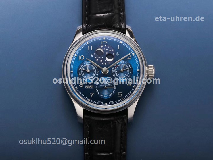IWC Portugieser Perpetual Calendar IW503401 Blaues Zifferblatt 41mm IWC Portugieser Perpetual Calendar IW503401 Blaues Zifferblatt 41mm