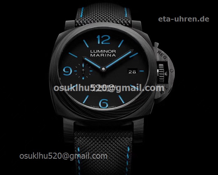 Panerai Luminor Marina Carbonech 44MM PAM01661 Blue accent