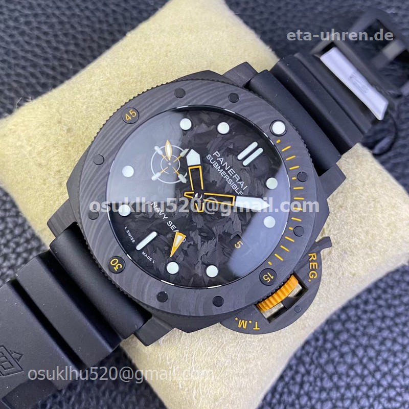 Panerai Submersible GMT Navy Seals Carbon Black 44mm Hurrenuhr 1 :1