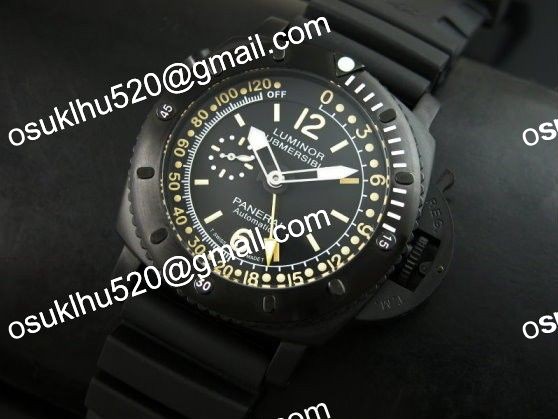 panerai pam193 Depth Guage Submersible PVD/Gummi Asian Autoamtic