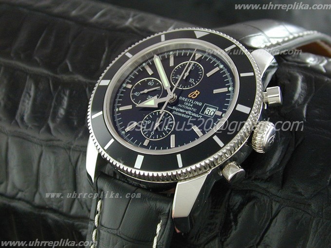 breitling superocean replica Heritage Chronograph Black