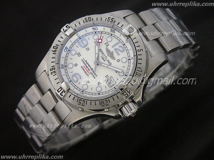 breitling superocean replica SteelFish Asia 2836 White