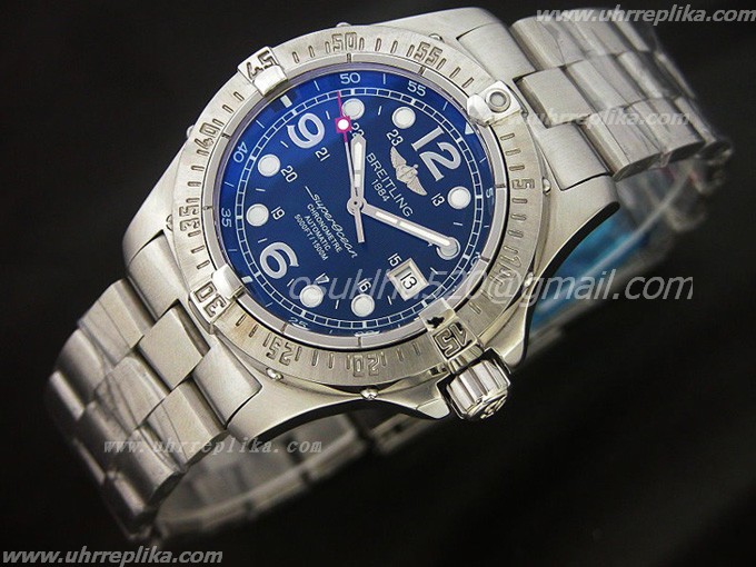 breitling superocean replica Steelfish Edelstahl Asia 2836 Blue