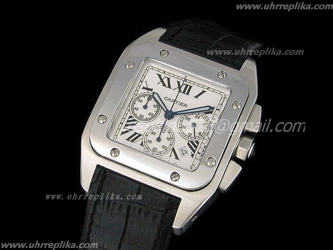 cartier fake uhren Santos 100 Chrono