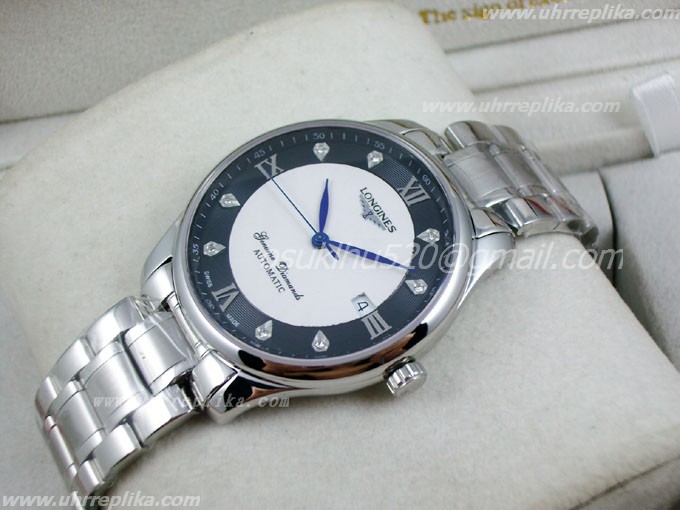longines imitat Master Collection men automatic schwarzes