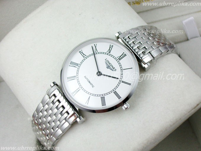 longines damenuhren automatik La Grande women automatic Weiss
