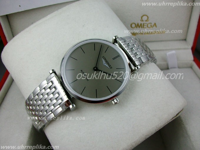longines damenuhren automatik La Grande women automatic grey