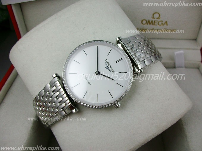 longines damenuhren automatik La Grande women automatic Weiss
