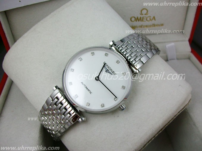 longines damenuhren automatik La Grande women automatic Weiss