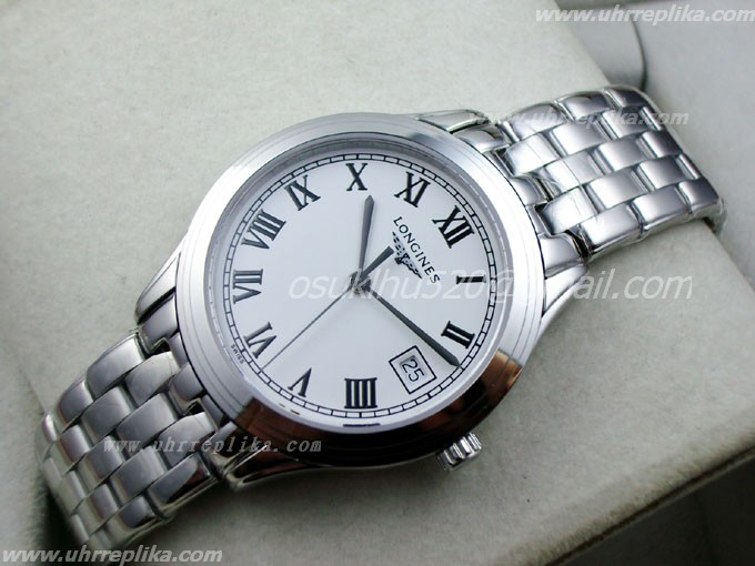 longines herrenarmbanduhr Flagship men automatic Weiss ETA longines herrenarmbanduhr Flagship men automatic Weiss ETA