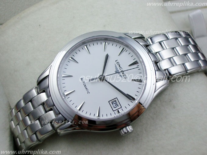 longines herrenarmbanduhr Flagship men automatic Weiss ETA longines herrenarmbanduhr Flagship men automatic Weiss ETA
