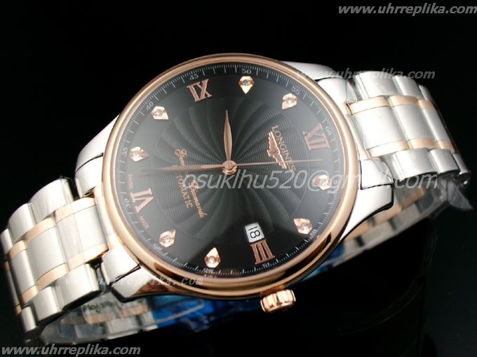 Longines replica Master Collection men automatic schwarzes