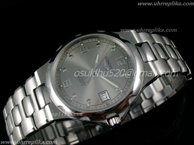 longines conquest herrenuhr automatic men silber ETA