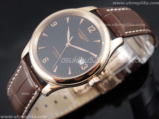 Longines herrenuhr master automatic 5ATM men schwarzes