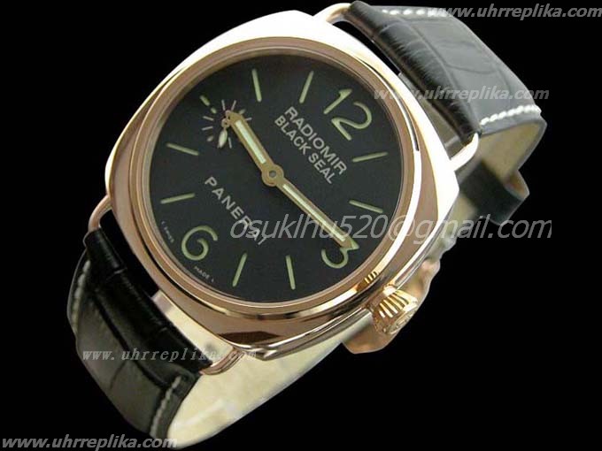 panerai radiomir replica schwarzes Seal RG/Le Asia 6497