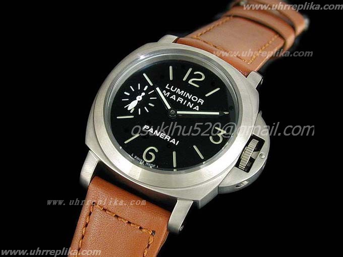 panerai replica eta Pam 177 marina H Titanium Swiss Eta-6497 S-neck